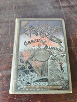 Verne Gyula (Jules Verne) Az Orinocon fölfelé 1899-es kiadás, szép eredeti zöld vászon kötésben