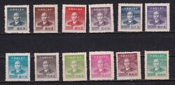1949 Kína Dr. Sun Yat-sen Postatiszta Bélyegsor #2