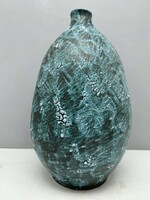 Kerámia váza, magyar iparművészeti kerámia, 32 cm