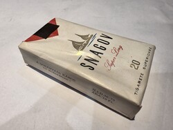 Retro bontatlan román Snagov Super Long cigaretta dohány trafikárú szivarka Monimpex szocreál reik
