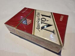 Retro bontatlan American Club No. 1 cigaretta dohány trafikárú szivarka Monimpex reik