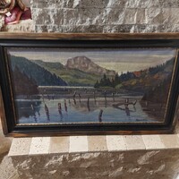 Barabás jelzéssel olaj / vászon 60 x 30cm