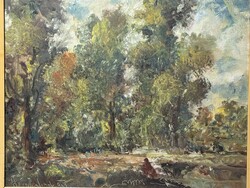 Herman Lipót - The Gypsy..(34x42cm+k)