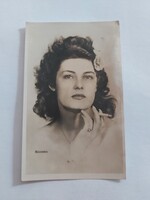 Karády Katalin  vintage képeslap / fotólap – Rozgonyi fotó 1940-es évekből