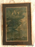 1922 július 4 - ÜVEGEZETT KÉPESLAP KOTTÁVAL - 17 x 12 cm - OSZTRÁK