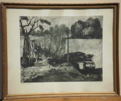 (N) Blahos Rudolf (1914-1986) : Tiszai halászok