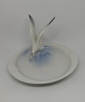 Metzler Ortloff porcelán Sirály hamutartó!