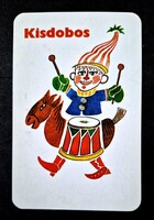 KISDOBOS úttörő ifjúsági újság kártyanaptár 1978