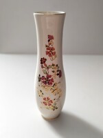 Zsolnay Pillangó 9601/026 kézzel festett porcelánváza, 26 cm