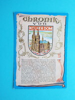 Képeslap (52) - Németország (NSZK) - Köln - A Dóm krónikája 1960-as évek