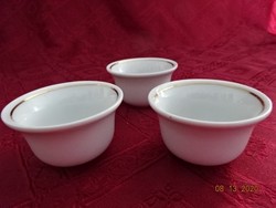 Japán porcelán kupica arany csillaggal, átmérője 6 cm.  3 db együtt eladó Vanneki!