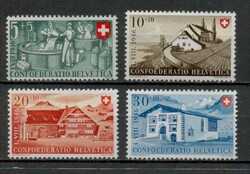 CH 23 - Switzerland 1946 Pro Patria complete series (4 pcs) - Mint condition