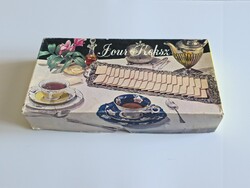 Régi Magyar Édesipar Jour Keksz papírdoboz – Globus Nyomda (1960/70-es évek)