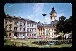 Szeged VGV városháza autó kártyanaptár 1988
