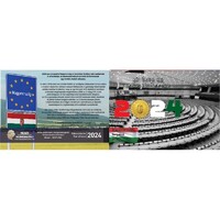 Hungary, 20 years of the EU 50 forint - Gold-plated version