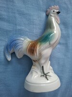Vintage német porcelán kakas figura / Carl Scheidig,Grafenthal / -11.5 cm