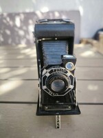 Kodak art deco fényképezőgép, harmonikás típusú, fotókon látható szép állapotban