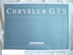 Chrysler GTS prospektus 1988