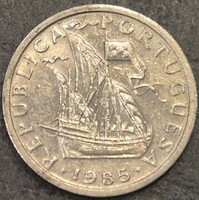 Portugália 2,5 Escudo 1985.