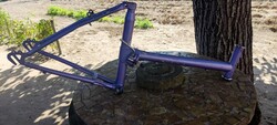 Régi Camping Lofty összecsukható kerékpárváz – lila, felújítási alap