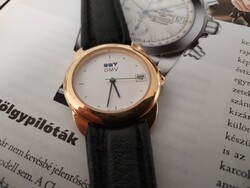 Működő OMV svájci ffi quartz karóra  3,4 cm kn.