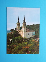 Képeslap (52) - Románia - Lipova (Lippa) - A máriaradnai kolostor temploma 1970-es évek