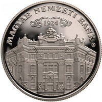 Magyarország,10000 forint 2014 PP - Az MNB alapításának 90. évfordulójára UNC ezüst 24g925