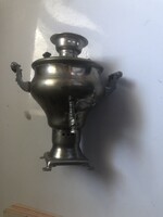Retro szovjet mini szamovár dísz 13 cm CCCP