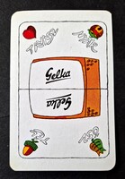 GELKA rádió-televízió-elektró szervíz kártyanaptár 1982