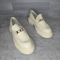 Tutto Bene Scarpe vajszínű magastalpú női cipő, 38