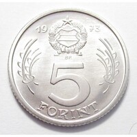 Magyarország,5 forint 1973 aUNC+ nikkel