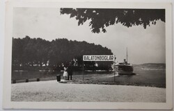 Képeslap, Balatonboglár, Part, Kikötő (K2)