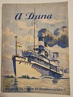The DANUBE - Rare publication by the Royal Hungarian River and Sea Shipping Co.