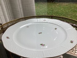 Óriási herendi porcelán,PC mintás, süteményes-sültes kínáló