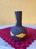 Retro KIRÁLY KÁROLY kerámia váza 20 cm.