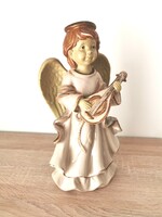 Nagy kerámia angyal szobor 34 cm