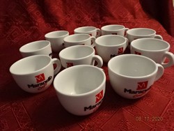 LE porceláne d' ANCAP . Marandello Cafe felirattal. 29/216  vastagfalú. 6 db együtt eladóVanneki!