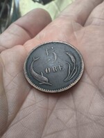 Dán 5 öre 1898 bronz érme (IX. Keresztély) – Alacsony példányszám!