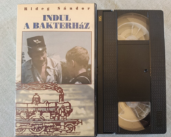 Indul a bakterház VHS kazetta - Rideg Sándor klasszikusa (Szép állapotban!)