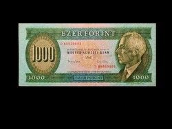 BARTÓK BÉLA - 1000 FORINTOS 1993  EF+ (Magyar címerrel!)