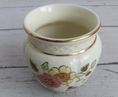 Zsolnay porcelán pillangós kis díszkaspó!