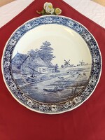 Nagy méretű  Delfts,,Royal Boch ,,Falitányér..40 cm,,,Hibátlan!