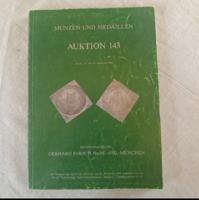 Gerhard Hirsch Nachf. 143rd Numismatic Auction Catalog (1984) – complete condition