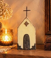 Chapel-themed wall decoration / home decor, church, cross, faith, gift item