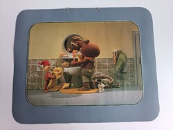 Retró tv macis falikép