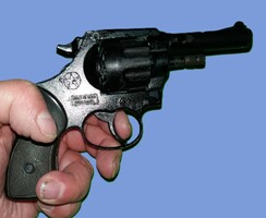 VINTAGE BREVETTATA Mondial 999 22 Caliber START/Gas-Alarm Pistol GOOD CONDITION