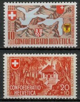 CH 29 - Switzerland 1941 Pro Patria souvenir sheet series (2 pcs) - Mint condition