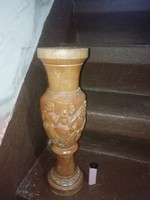 Fa faragott váza 2.SOK AUKCIÓ AKCIÓ VEGYE VIGYE TÖBB SZÁZ TERMÉK
