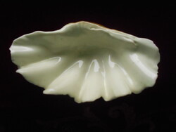 Hollóházi porcelán kagyló tál