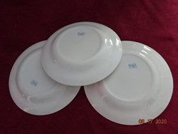 3 db együtt eladó Brazil porcelán lapostányér, Oxford felirattal, 6 840 2 sz jelzéssel. Vanneki!